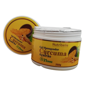 Gel Massageador Cúrcuma Açafrão 250g